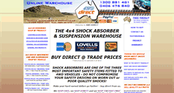Desktop Screenshot of 4wddirect.com.au